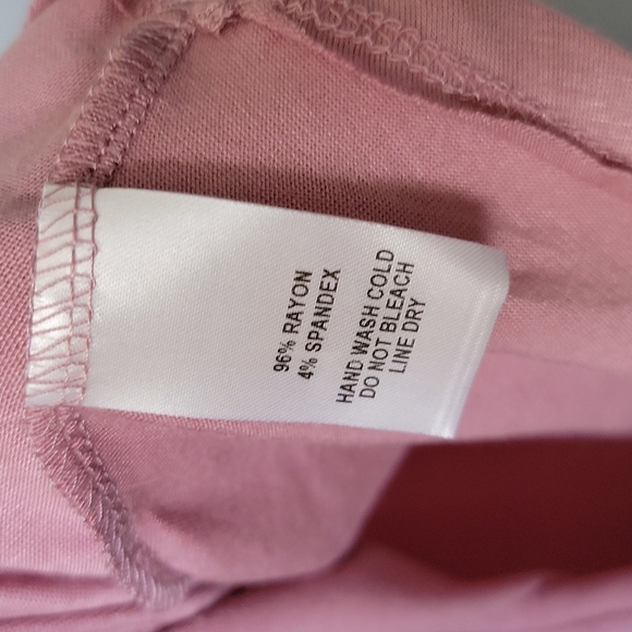 Lulu's NWT Summer medium mauve trapeze halter neck tank - Picture 4 of 5